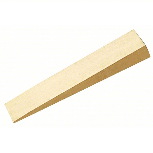 Westward Flange Wedge, 7 inch Length, 2 inch Width , 3/4 inch Max Height, Non-Sparking, Beryllium Copper Alloy 23X833