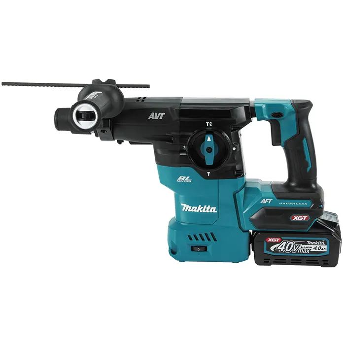 Makita Cordless Rotary Hammer 40V, 3 Modes, SDS Plus Bits, 3.9J, 4.5kg HR008GM201