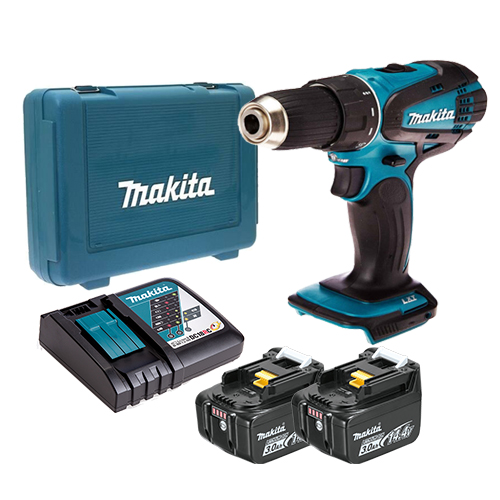 Makita Cordless Driver Drill, 13mm, 14.4V DDF446RFE