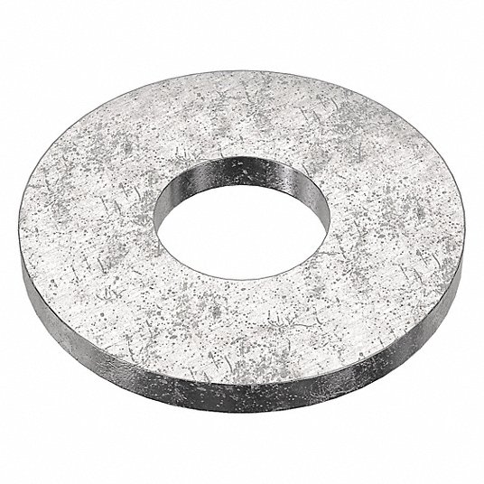 Grainger Approved Stainless Steel Mil Spec Washer, Plain Fastener Finish, Fits Bolt Sizes 5/8Inch MS15795-821