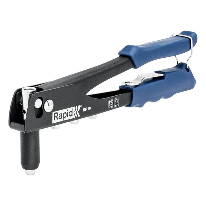 RAPID Hand Riveter, Rivet Heads 3.2 , 4.0 , 4.8 mm, For Aluminium RP10
