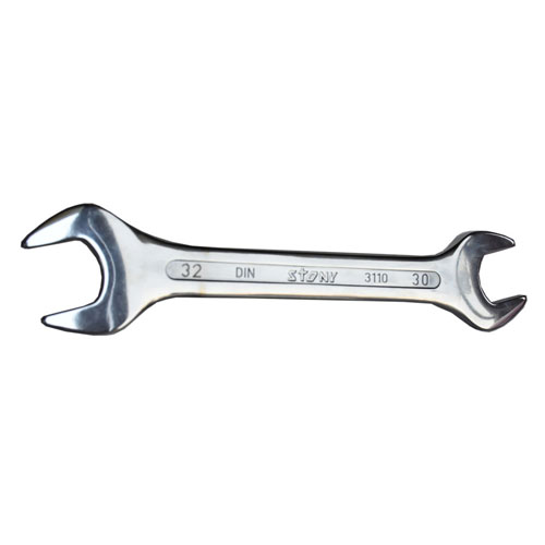 Stony DOUBLE OPEN END SPANNER MIRROR FINISH, 30x32 mm 8176661