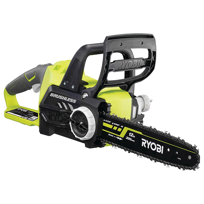 Ryobi Cordless Chain Saw, 18V, Bar Length 300mm (12 inch), 3.9kg OCS1830-0C