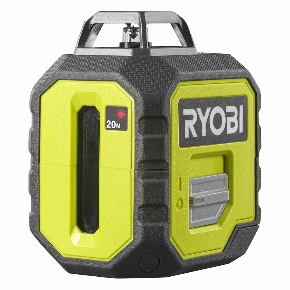 Ryobi Red Line Laser Level , 4 x 360°, Measure Range 20m, Self-Leveling, 0.5kg RB360RLL