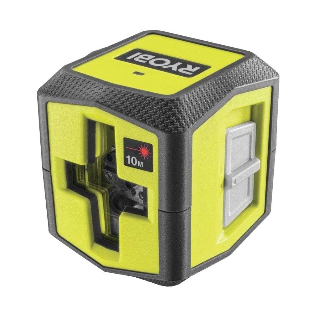 Ryobi Red Cross line Laser, Measure Range 10m, Self-Leveling, 0.4kg RBCLLR1