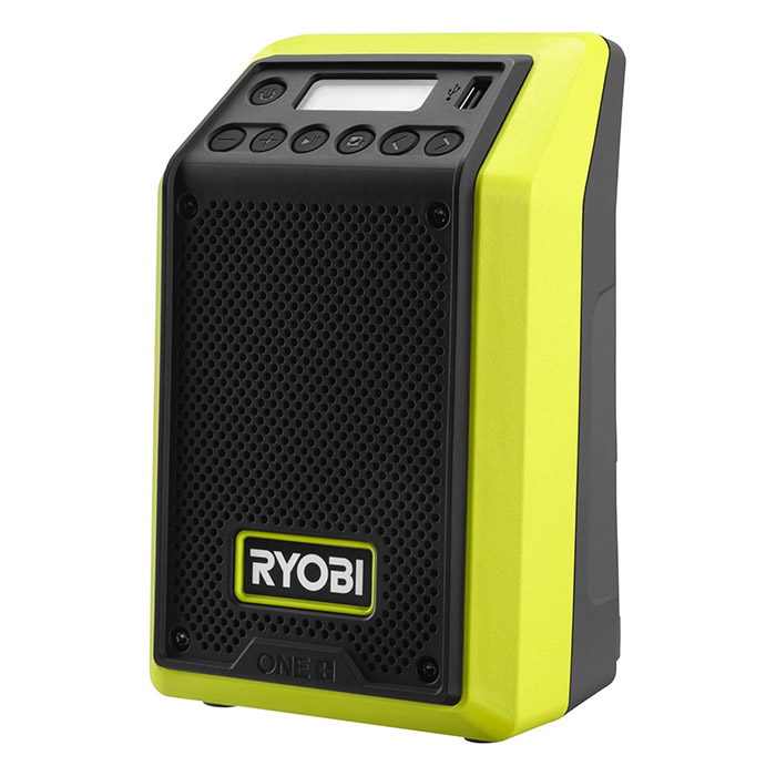 Ryobi Cordless Bluetooth Radio, Charge Smartphones,18V, 10W, 1.43kg RR18-0