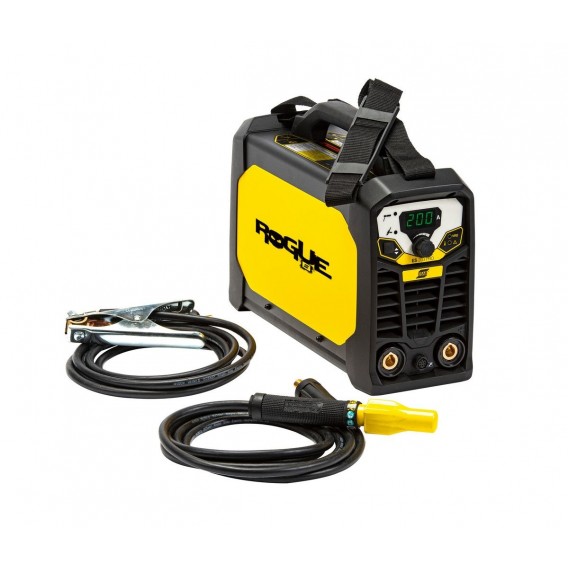 Esab ARC / TIG Welding Machine, Welds Electrodes Up To 4 mm, 200 Amperes, 110 & 220V, Single Phase, 8.4kg ROGUE ES200i Pro