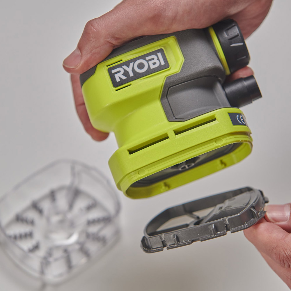 Ryobi Mini Cordless Vacuum Cleaner 4V, 113 l/min Airflow, 70 ml Dust Tank, 0.22 kg RDV4-0