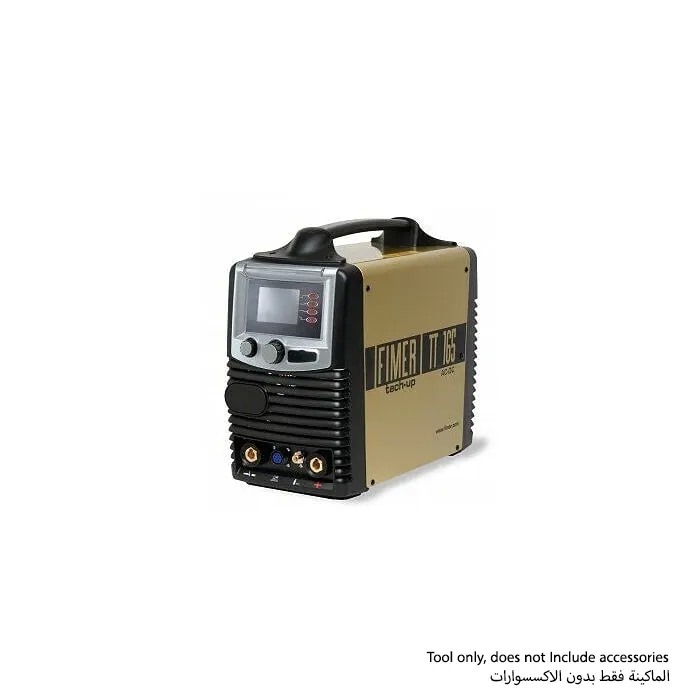 Fimer Tig Welding Machine Inverter, 1Phase 220V, 165 Ampere, 13.8Kg, Made in Italy TT165ACDC