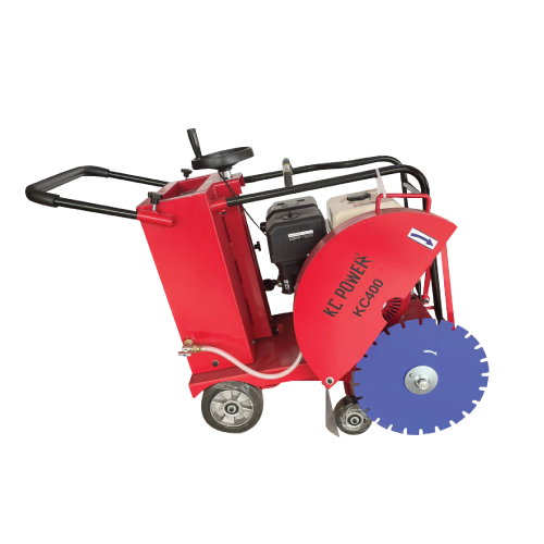 Kc Power Asphalt Cutting Machine 16 inch ,Cutting Depeth 12.5 CM, 13 HP, With Blade KC400
