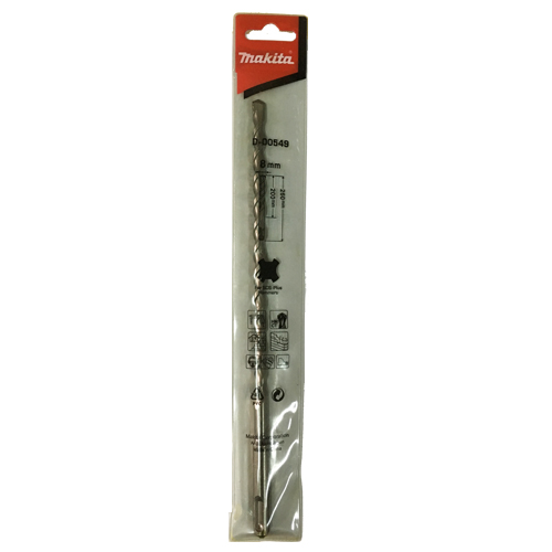 ماكيتا إكسسوارات, SDS-PLUS لقمة, 8x260مم D-00549