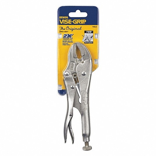 Irwin VISE-GRIP, Curved Jaw Locking Pliers 7WR