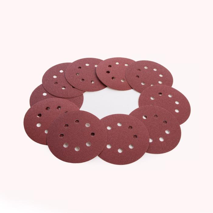 Makita Abrasive Disc - Pre Punched, Hook & Loop, 125mm P-43577