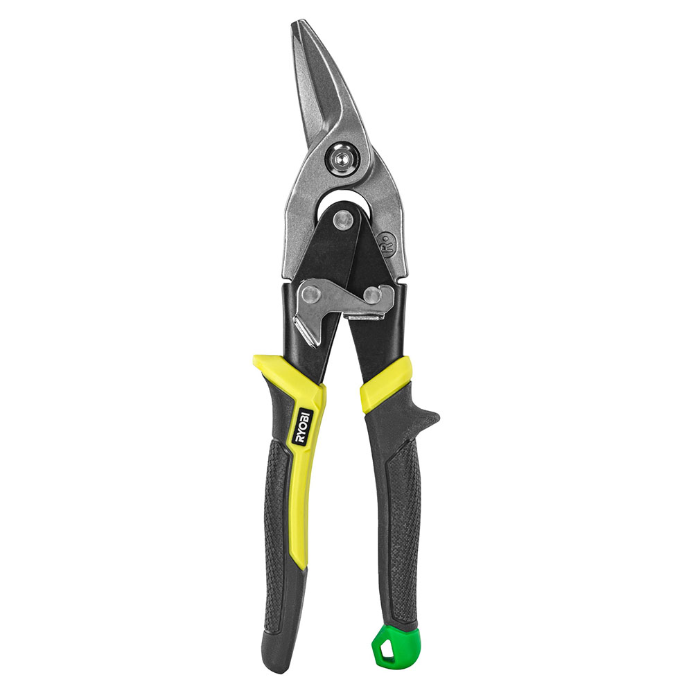 Ryobi Heavy Duty Right-Cut Aviation Snip, 18 Gauge RHASR