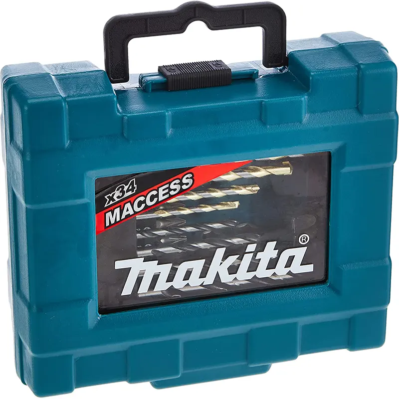 Makita Combination Accessory Bit Set, 34 Piece,Drill & Driver Combination Set D-36996