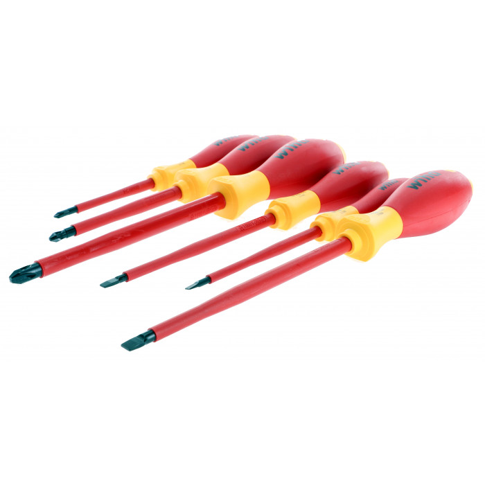 Wiha Screwdriver Set, 6 Piece 32092