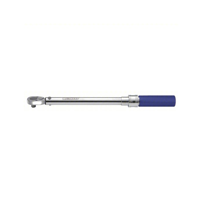 Westward Micrometer Torque Wrench, Measurement Type Foot-Pound, Drive Size 3/4 inch 6PAH7
