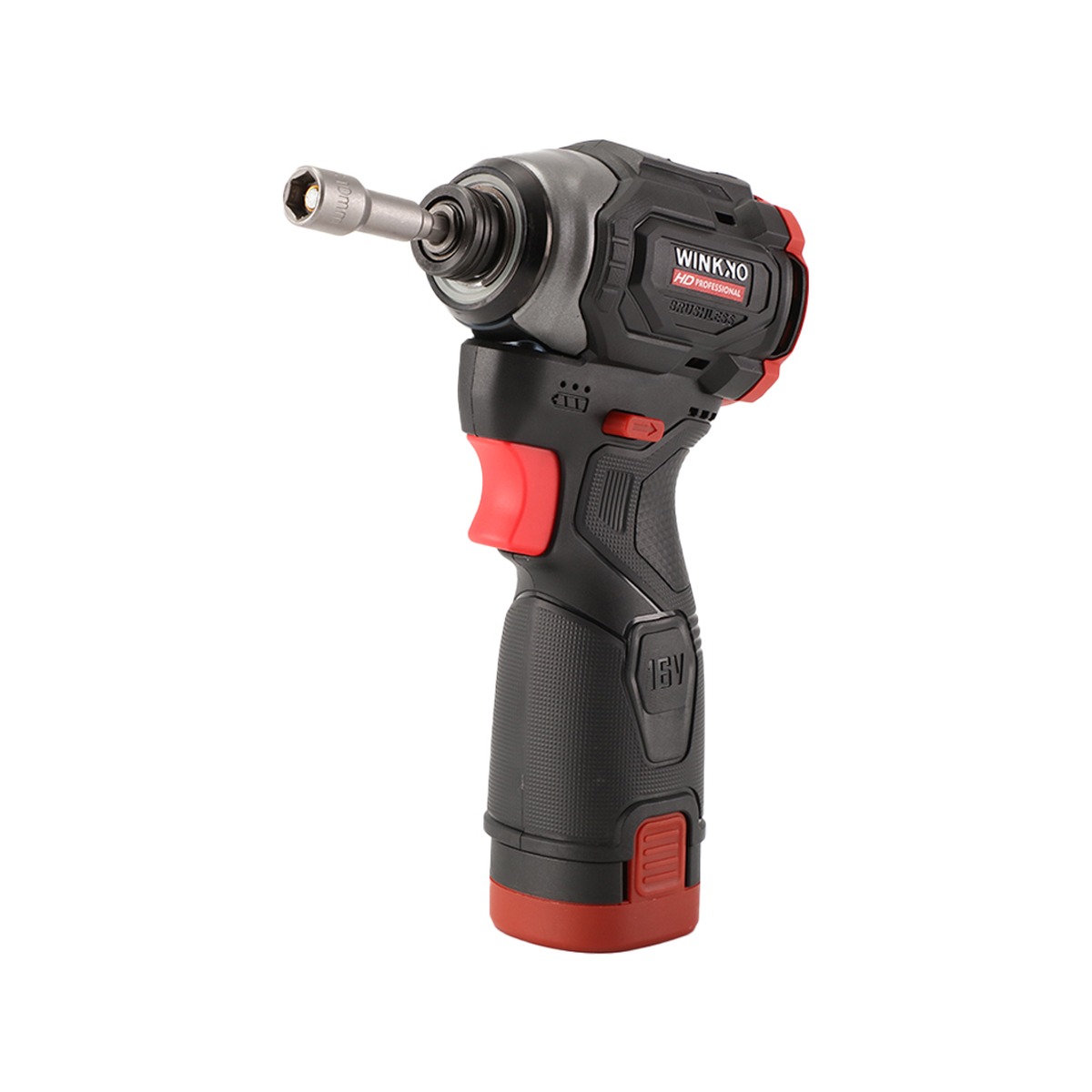 Winkko Cordless Impact Driver, Brushless motor, 16V, 3150 rpm, 160 Nm, 3 Modes HDR161BL