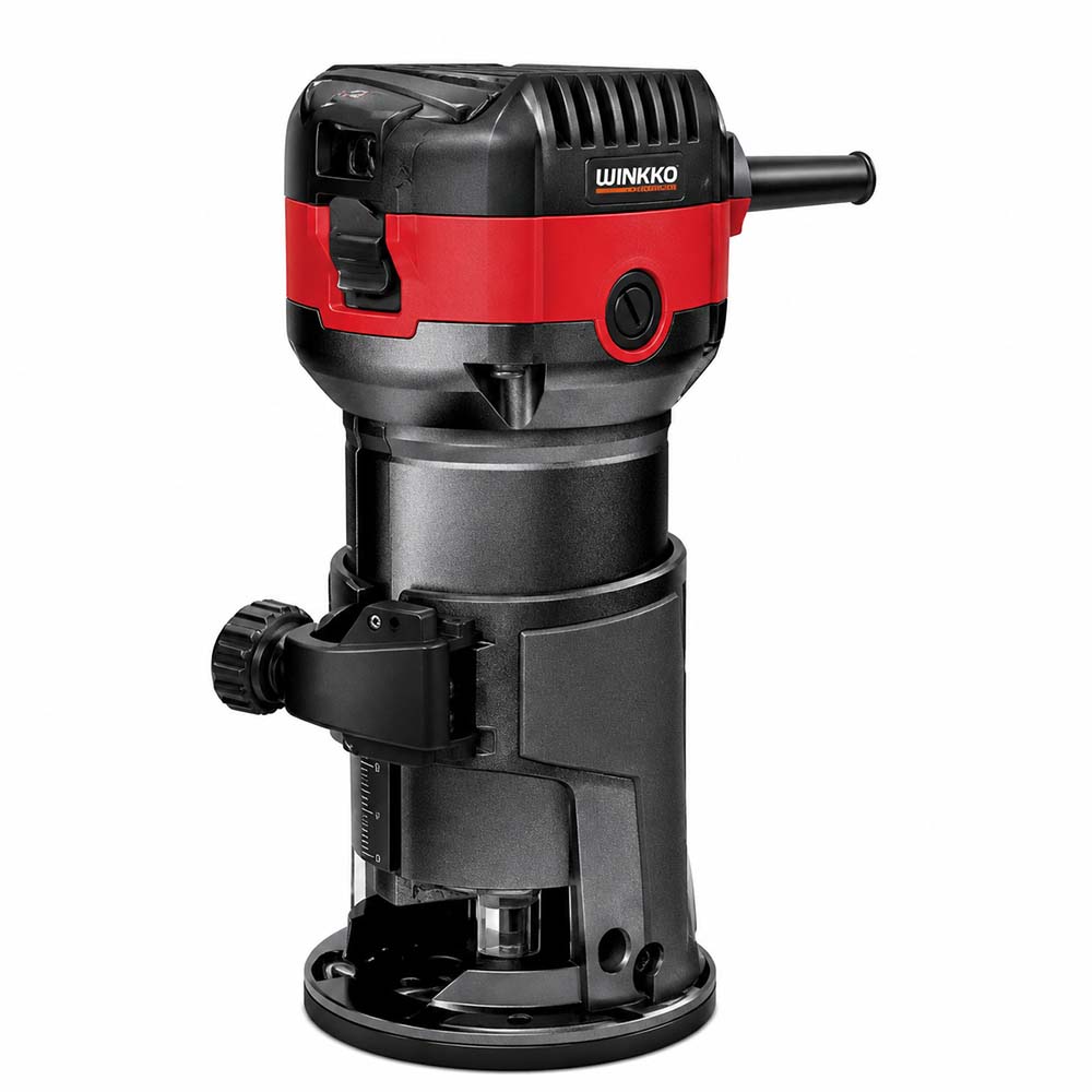 Winkko Electric Trimmer For Wood, Collet Size 6mm & 8mm, 530W, 35000 rpm, 1.1kg WK82603
