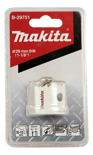 Makita Bi-Metal Hole Saw, For sheet metal (Premium range), 29mm B-29751