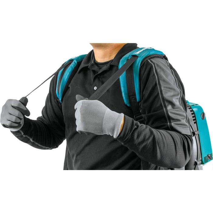Makita Petrol Backpack Engine Air Blower, 75.6 cc, Air Volume 20 m³/min, Air Velocity 92 m/s, 11.9kg EB7660TH