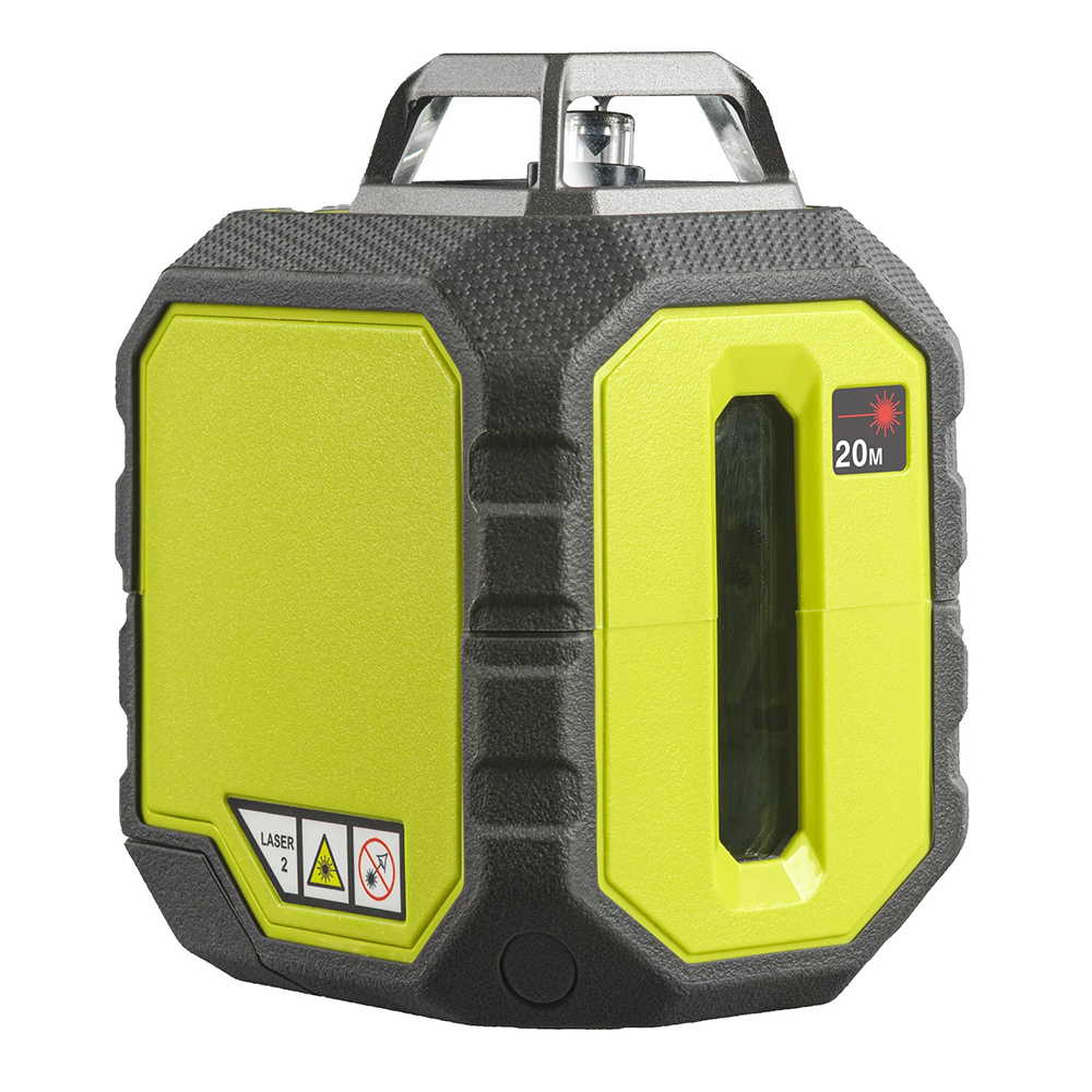 Ryobi Red Line Laser Level , 4 x 360°, Measure Range 20m, Self-Leveling, 0.5kg RB360RLL