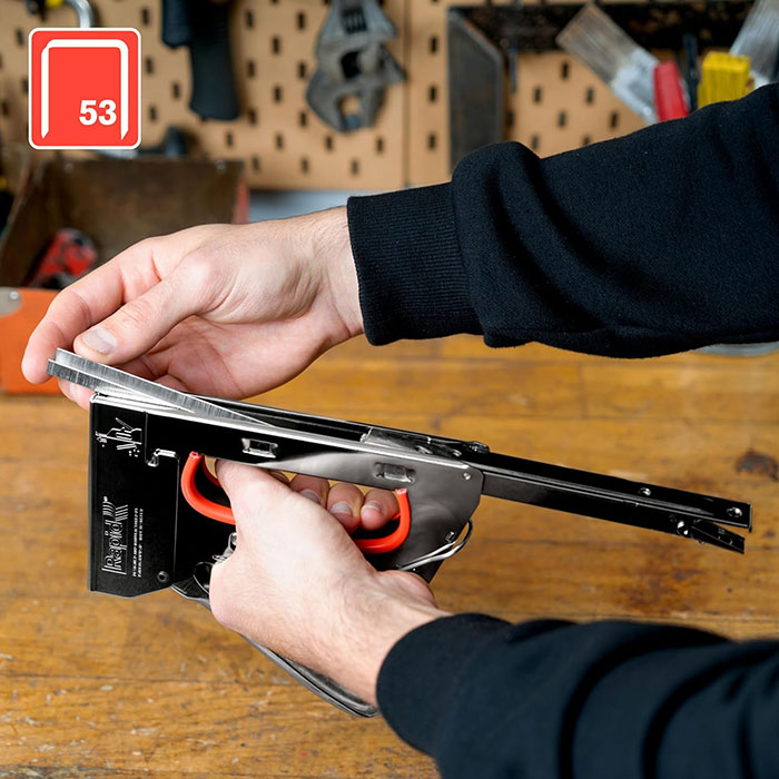 Rapid Staple Gun Staples (Fine Wire), Leg Length 10 mm, No.53, 5000 Pieces, Galvanized 11858810