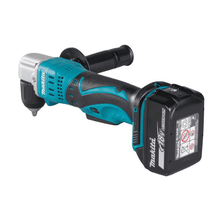 Makita Cordless Angle Drill, 10mm, 18V, 0 ~ 1,800 rpm, 1.9 kg DDA351RFE