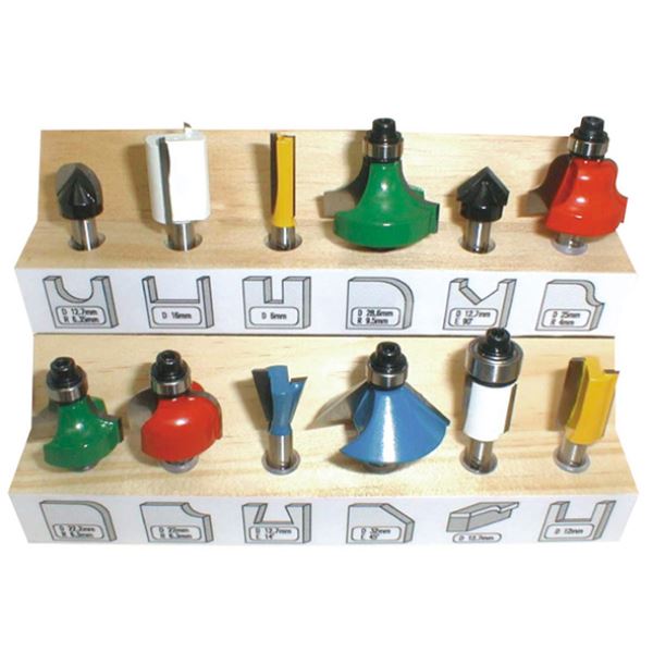 Makita Accessories ,Router Bits (12 pcs / Set) OLD # P-217 A-87921