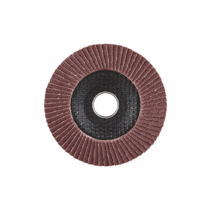 Makita Flap Disc Angled Type 115mm, GRIT A80, For Metal, Non Ferrous Material, PVC D-63454
