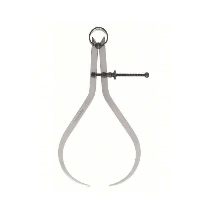 Outside Spring Caliper, 8 inch, Nut Type Solid