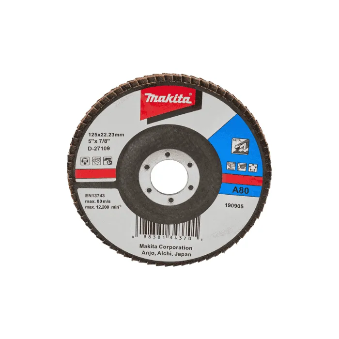 Abrasive Disc For Metal, Plastic, Wood & Steel 115mm, Grit A80