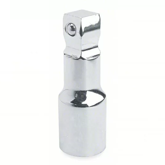 Impact Socket Extension, 3/4 inch Input Drive Size, 3/4 inch Output Drive Size, 4 inch Overall Length, Chrome