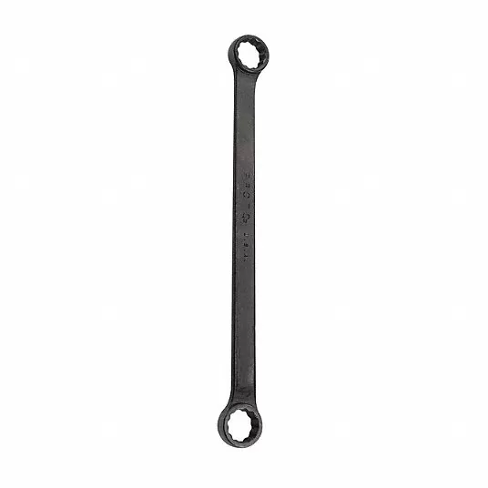 Box End Wrench, , Alloy Steel, Black Oxide, 15/16 inch / 1 inch Head Size, 15 1/2 inch Overall Length, Offset