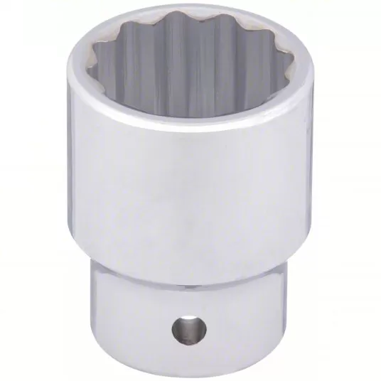 Socket, 3/4 in Drive Size, 1 3/8 inch Socket Size, 12-Point, Standard, Chrome, Tether Ready