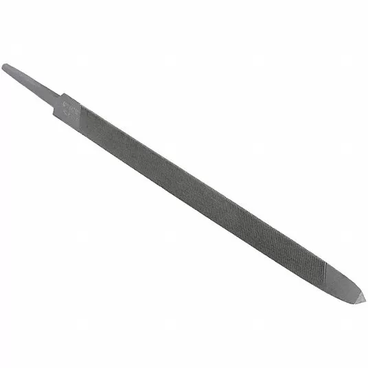 Machinists File, Triangular, Single-Cut, Smooth Cut, 6 inch Length without Tang, 15/64 inch Width