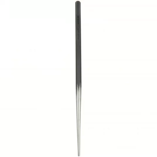 Drift Punch, 3/16 inch Tip Size, Hexagon, 3/8 inch Shank Width, 10 inch Overall Length, 5 inch Taper Length