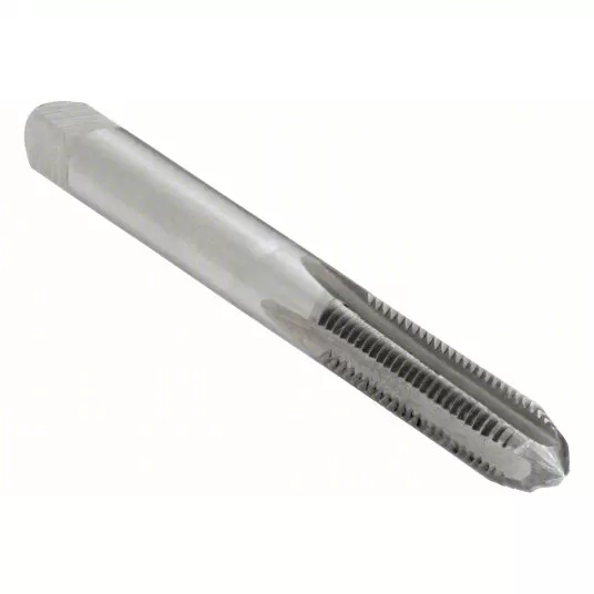 Straight Flute Tap, #10-32 Thread Size, 7/8 inch Thread Length, 2 3/8 inch Overall Length