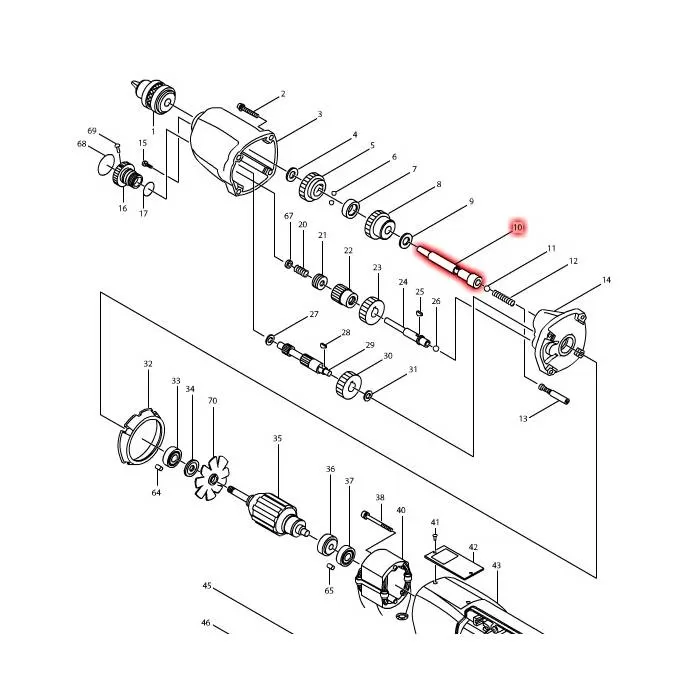 Spindle For 6806B