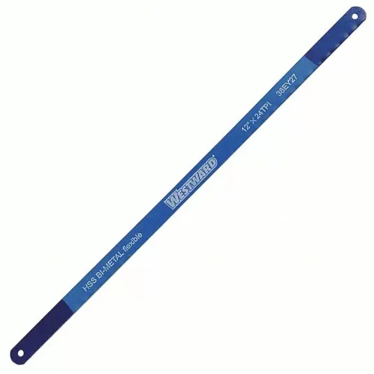 Hacksaw Blade, 12-inch Length, Bi-Metal, 1/2 inch Width, 0.022 inch Thickness
