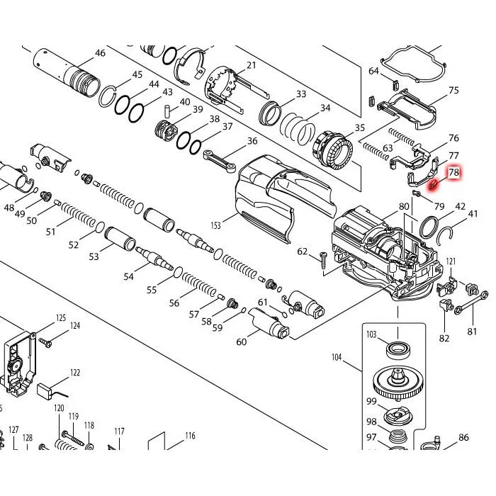 Air Pipe Seal, For HR4011C