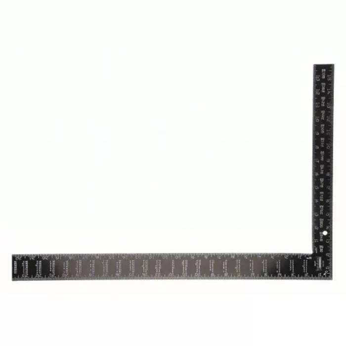 Framing Square, Aluminum, 24 x 2 inch Body Size, 16 x 1 1/2 inch Tongue Size