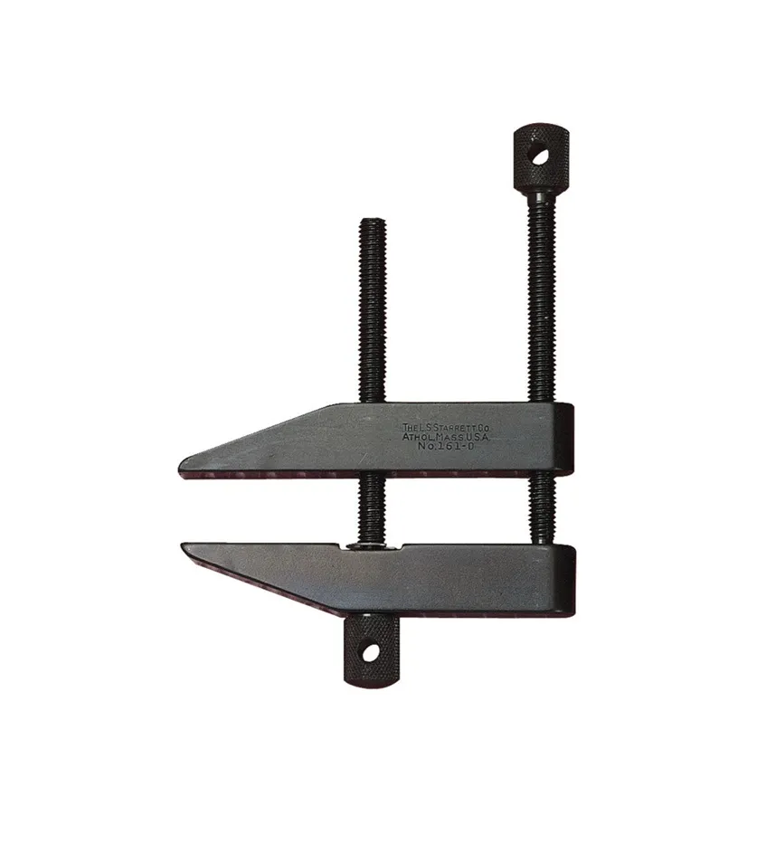 Starrett Toolmaker's Parallel Clamp 2-3/4 in Capacity Precision Workholding Clamp Model