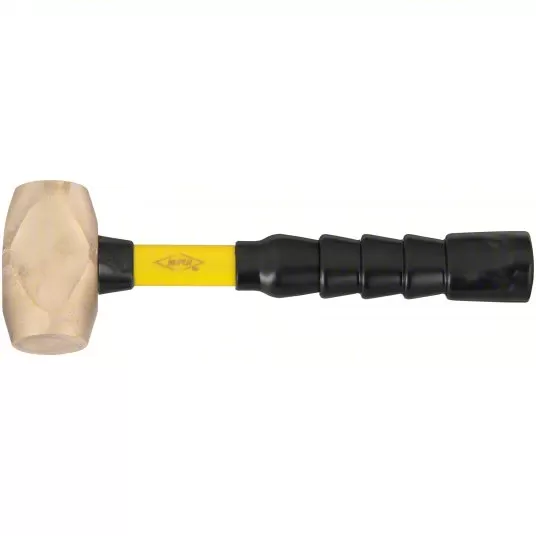 Non-Sparking Engineering Hammer, Fiberglass Handle, 4 lb Head Weight, 1 5/8-inch Dia, 12-inch Length