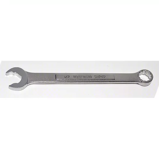 Combination Wrench, Alloy Steel, Satin, 1/2 inch Head Size, 6 5/8 inch Overall Length, Offset