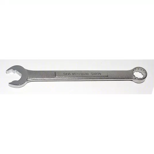 Combination Wrench, Alloy Steel, Satin, 9/16 inch Head Size, 7 1/4 inch Overall Length, Offset