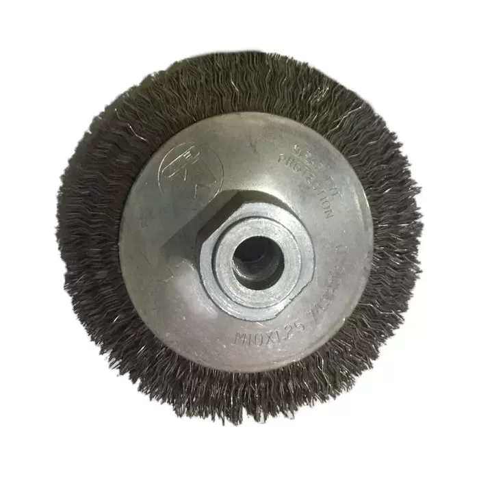Wire bevel brush, Crimped wire, 85mm