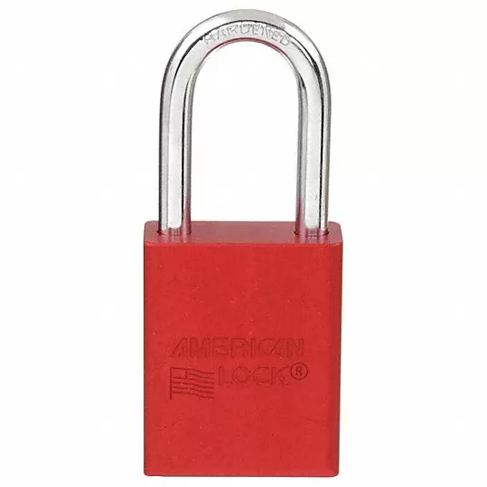 Lockout Padlock, Shackle Dia. 1/4 in1TDB6