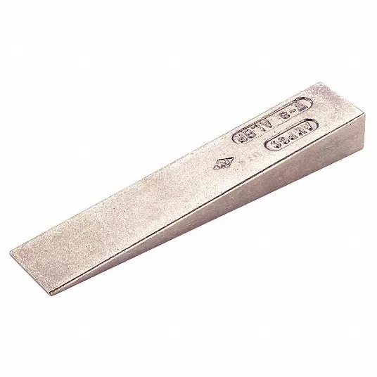 Flange Wedge, Nonsparking, 6 x 1 In
