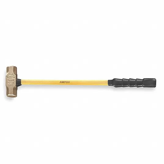 Sledge Hammer, 3 lb Head Weight, 1 3/4 in Head Width, 15 in Overall Length